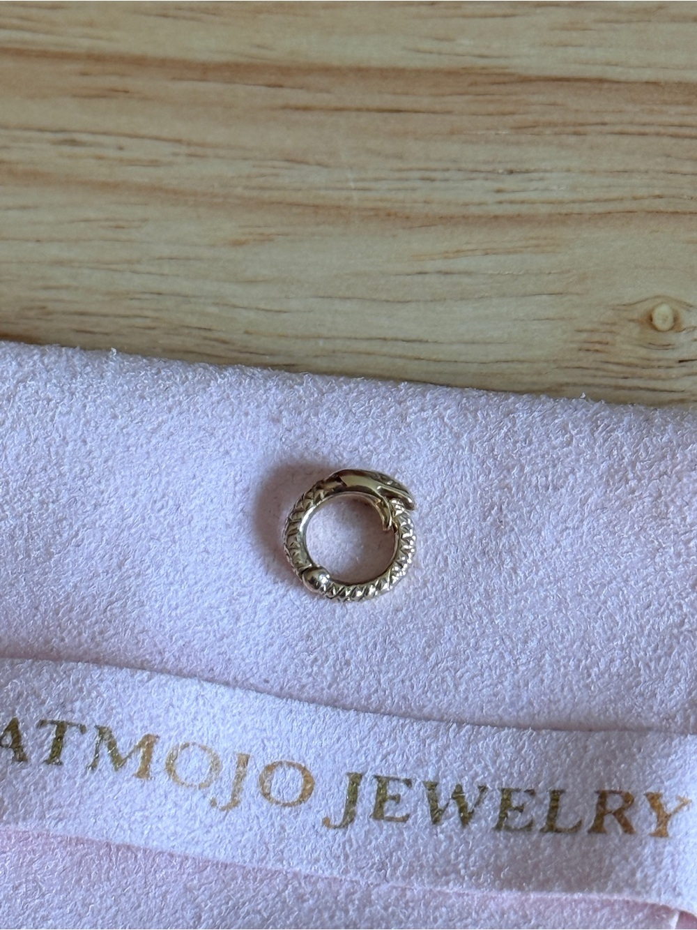 KatMojo Ouroboros Snake Connector - Gold - Picture 4 of 5